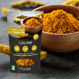 curcumin, curcuma poudre. Amazon, vertues. Antioxydant, apaise.  bienfaits pour votre santé