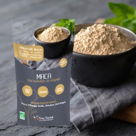 MACA POUDRE 100G HAUTE QUALITE 100% PURE.MACA POUDRE, maca du perou, maca stimulant, amazon, energie, vertues