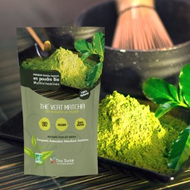 Thé vert bio Matcha en poudre 250 g