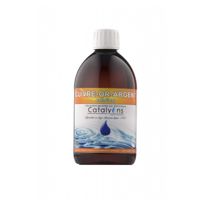 CUIVRE OR ARGENT CATALYON 500ML Immunité et anti infection